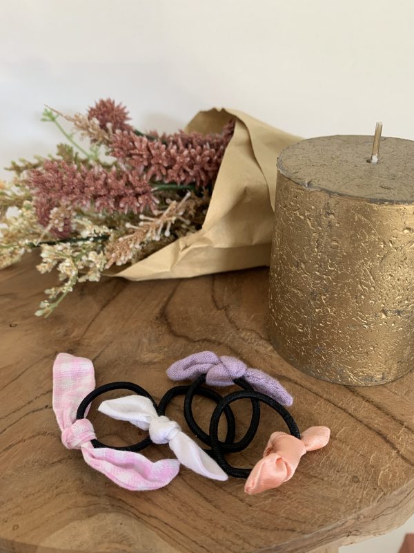 Elastique cheveux noeud