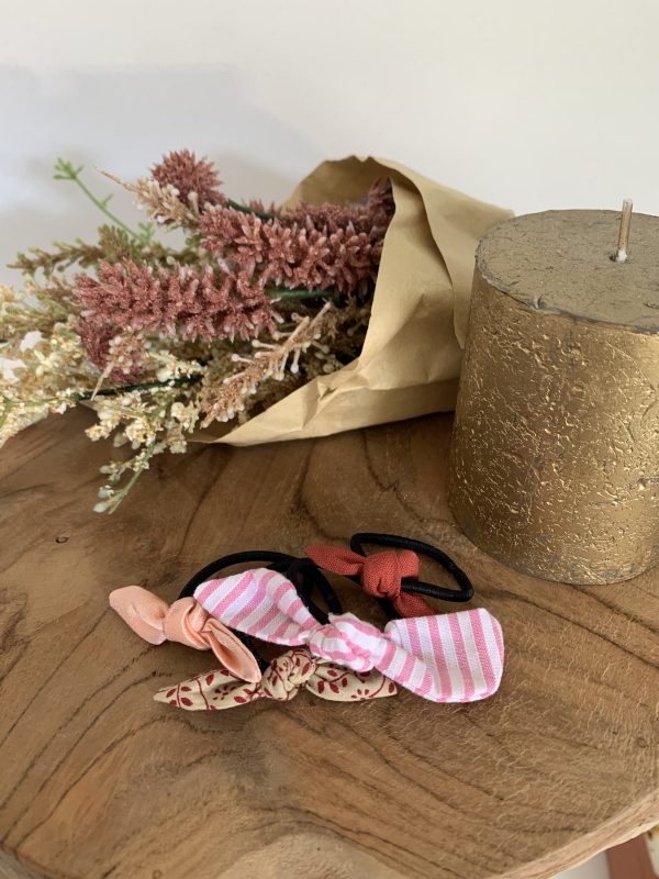 Elastique cheveux noeud